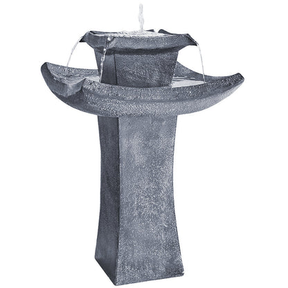 Smart Solar - Pagoda Solar Birdbath Water Feature - Image 1
