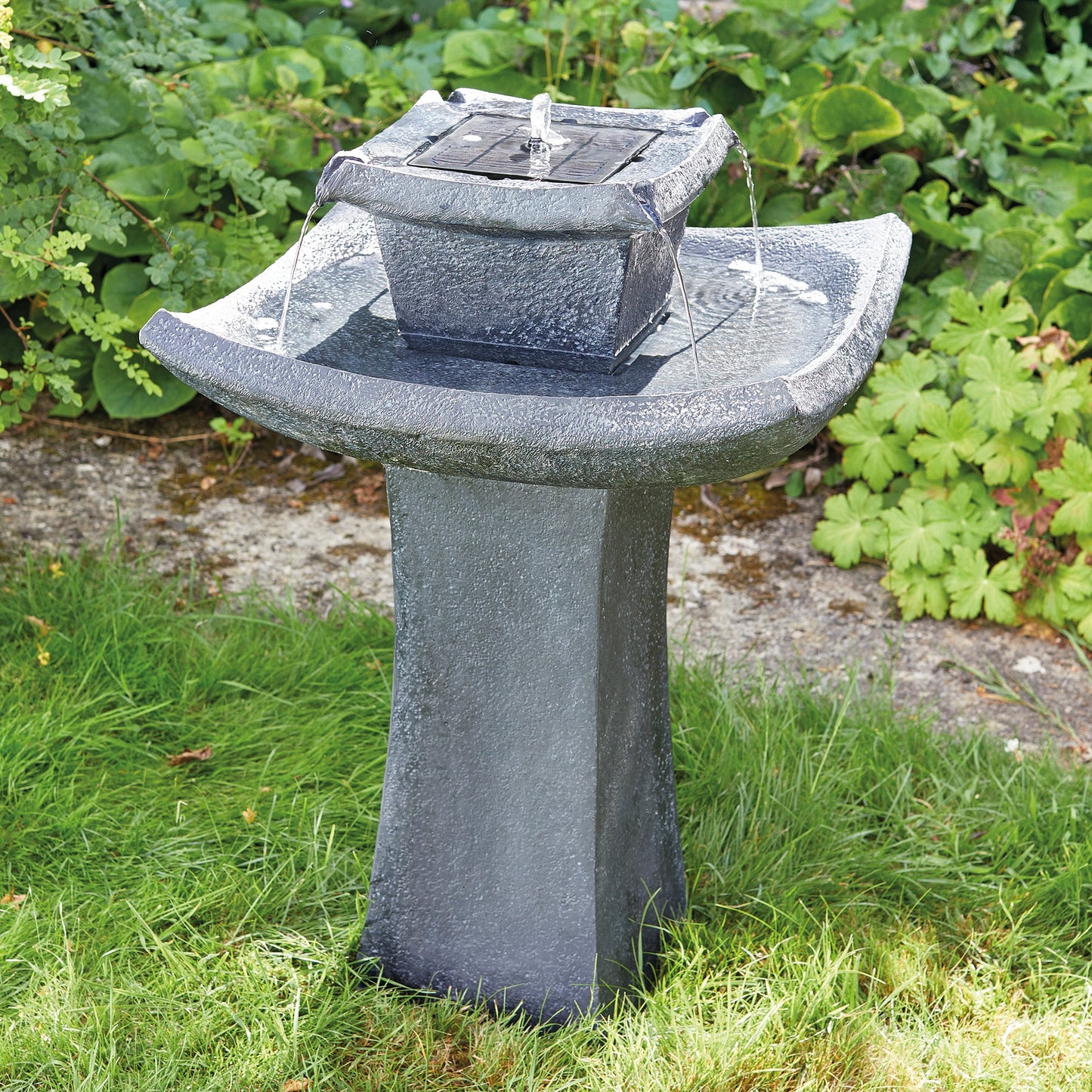 Smart Solar - Pagoda Solar Birdbath Water Feature - Image 2