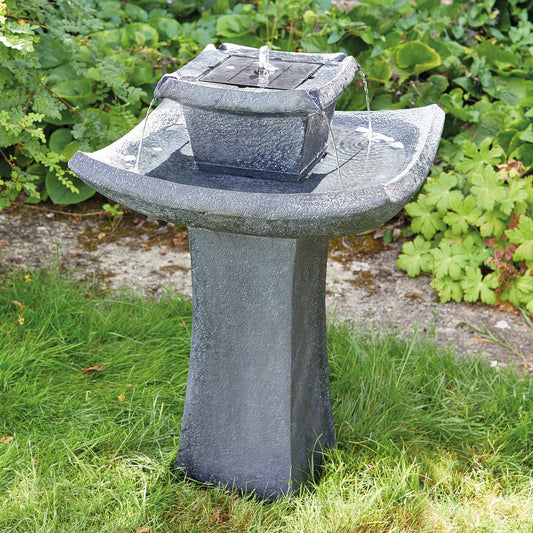 Smart Solar - Pagoda Solar Birdbath Water Feature - Image 2