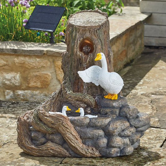 Smart Solar - Feather Falls Hybrid Solar Power Water Feature - Image 2