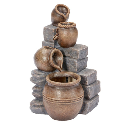 Smart Solar - Pot Fallls Hybrid Solar Power Water Feature - Image 1