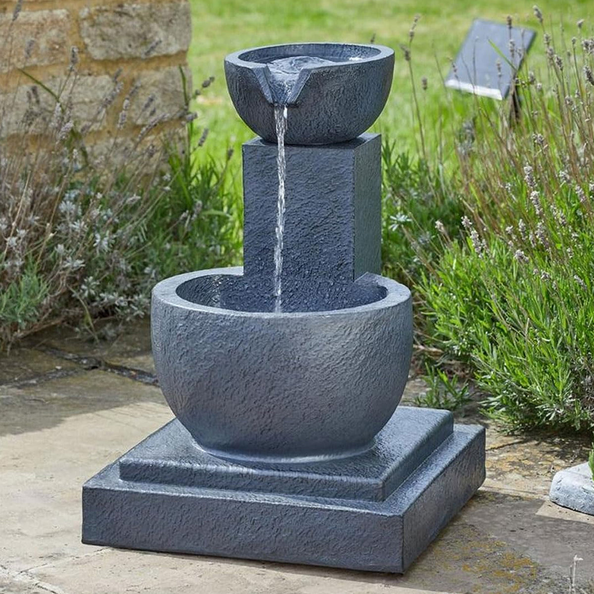 Smart Solar - Fengshui Falls Hybrid Solar Power Water Feature