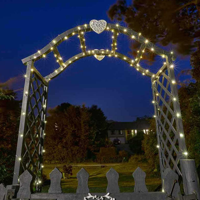 Smart Solar - Solar Powered Firefly String Lights - Warm White - 100 LEDs - Image 4