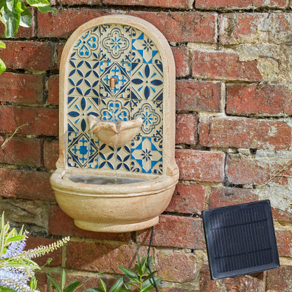 Smart Solar Aragon Sola Wall Fountain Picture 1