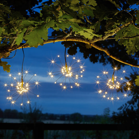 Smart Solar - Triple Starburst Solar String Lights - Image 2