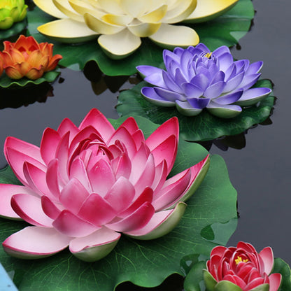 Velda Artificial Floating Lily Group