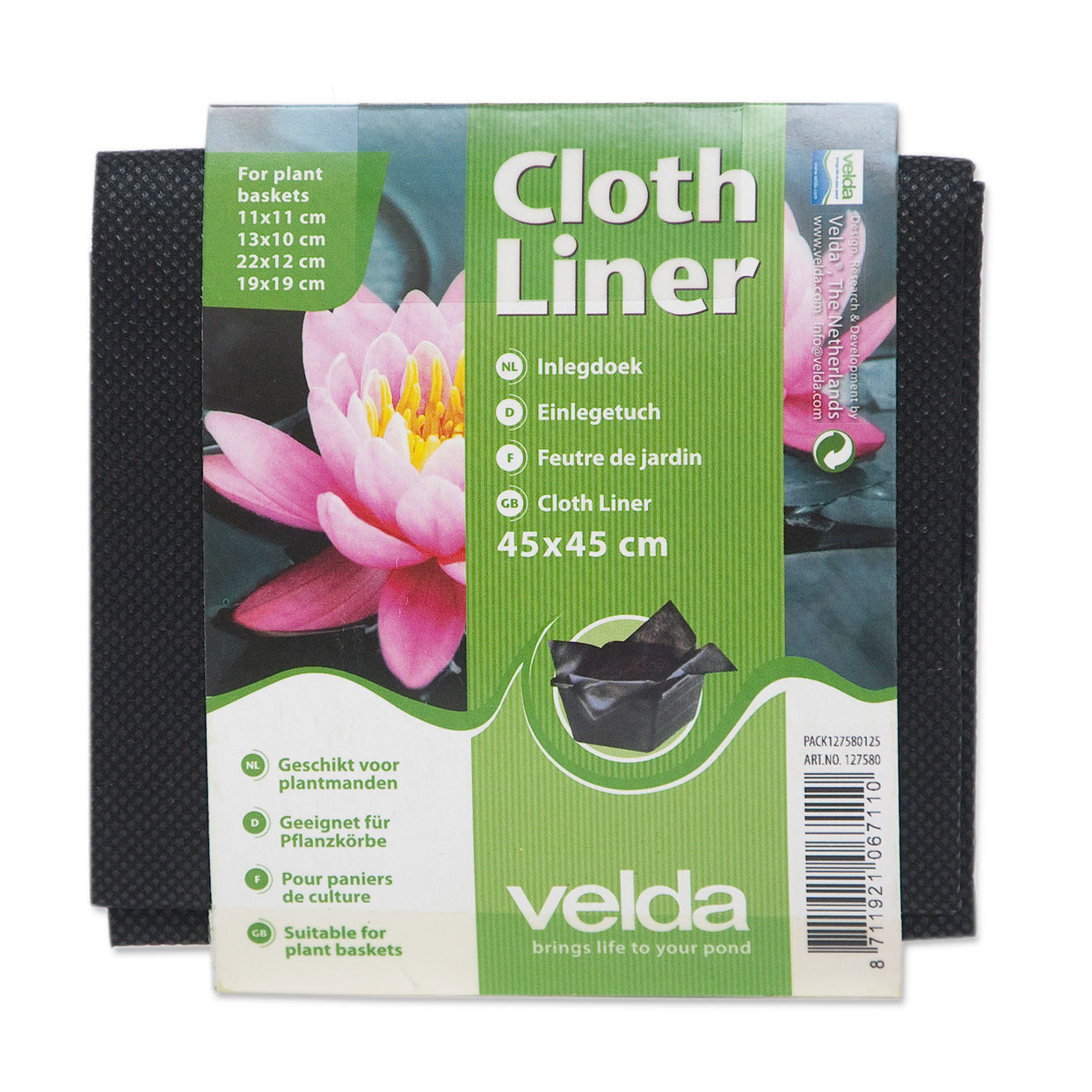 Cloth Basket Liner 450mm x 450mm (each) - Image 1