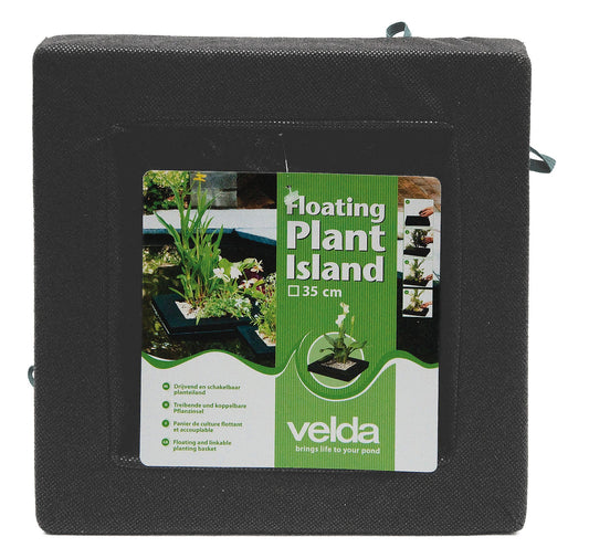 Velda - Large Square Floating Island Planting Basket - 350mm x 350mm - Image 1