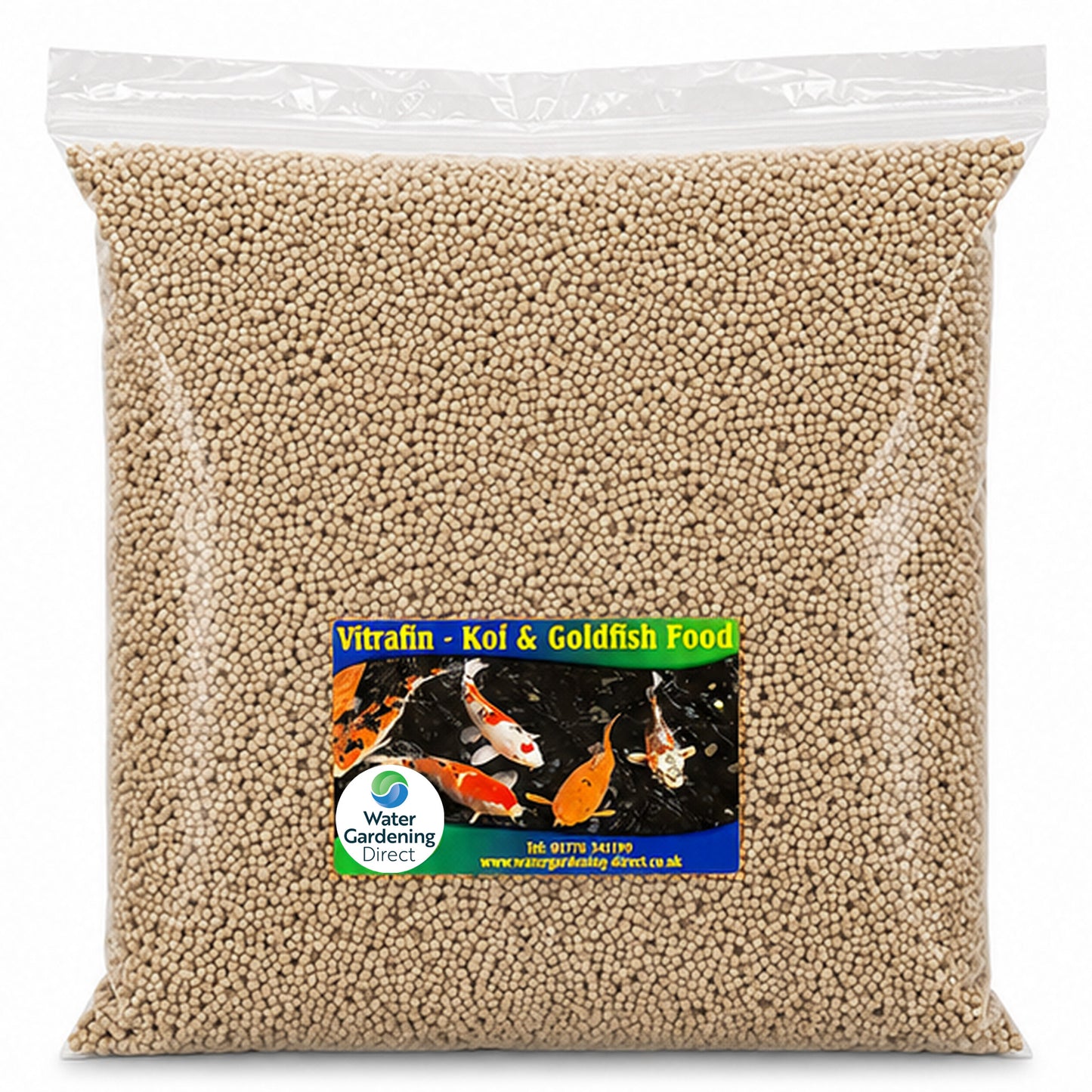 Vitrafin Wheatgerm Pellet Pond Fish Food Bag
