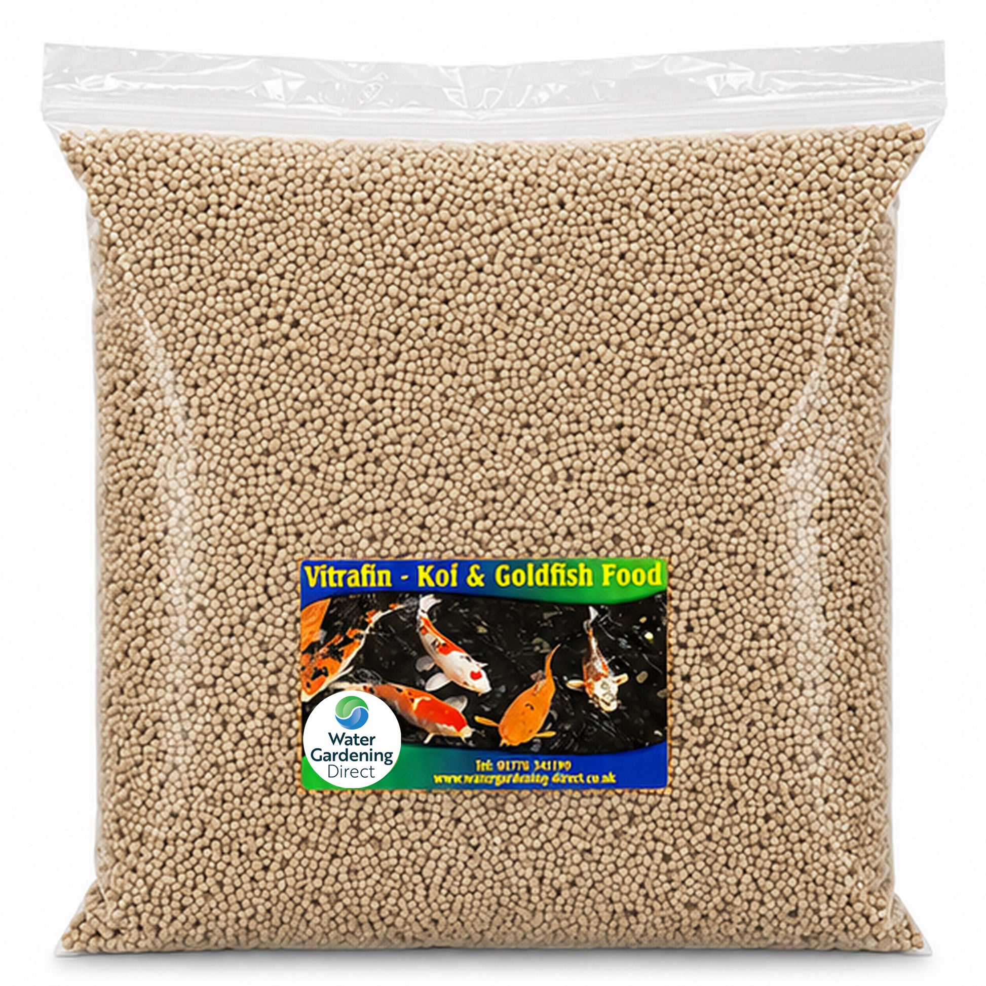 Vitrafin Wheatgerm Pellet Pond Fish Food Bag

