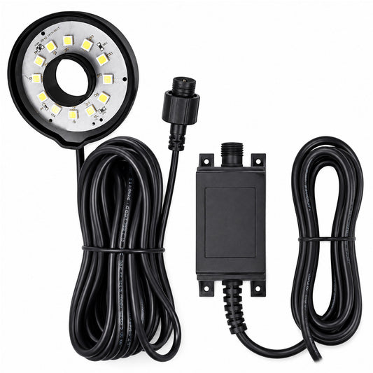 PondXpert - Coloured LED Submersible Light Ring - Picture 1