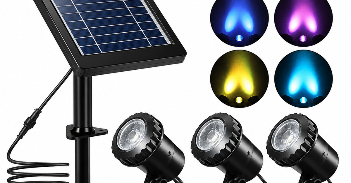 PondXpert - Solar RGB Sublight Super 3 Light Set