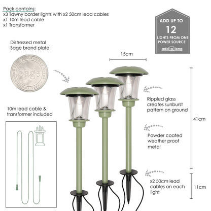 Noma - Tawny 3 Light Starter Set – Green