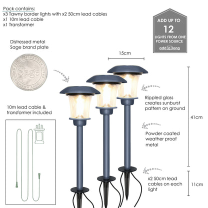 Noma - Tawny 3 Light Starter Set – Slate